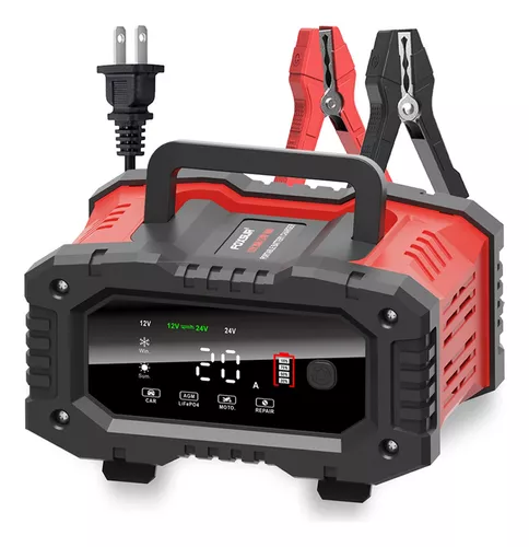 20a 12v 24v Cargador Inteligente Batería Rápido Agm Lifepo4