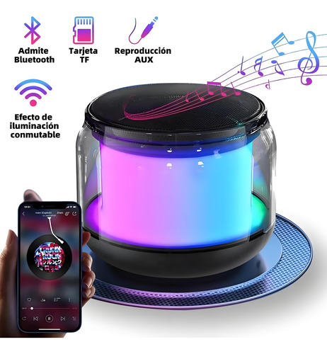 Bocinas Bluetooth Portátil Recargable Amplificada Radio Baño