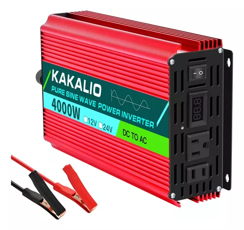 Inversor De Onda Sinusoidal Pura 4000w 12v/110v