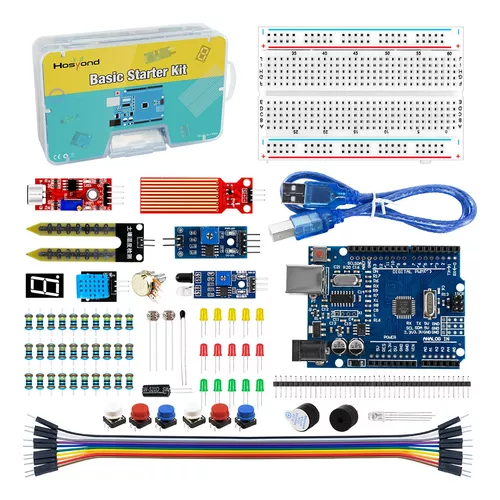 Kit De Inicio Básico Uno R3 Compatible Con Arduino Ide
