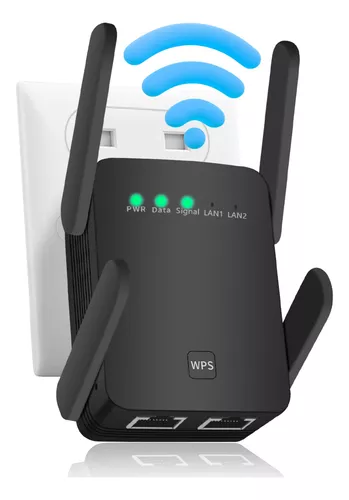 Repetidor Wifi Amplificador Señal 300mbps 110/230v 750 Wps